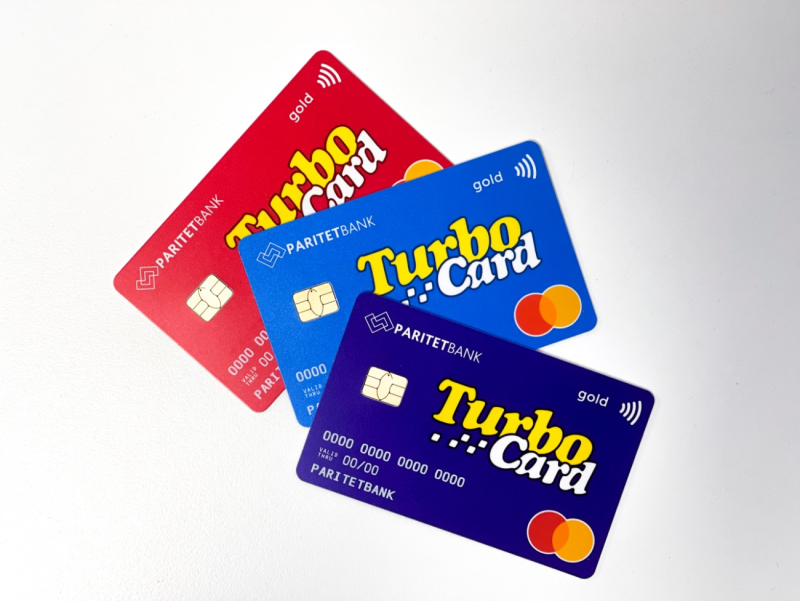 В Бобруйске Paritetbank бесплатно оформляет карточки  Mastercard Gold