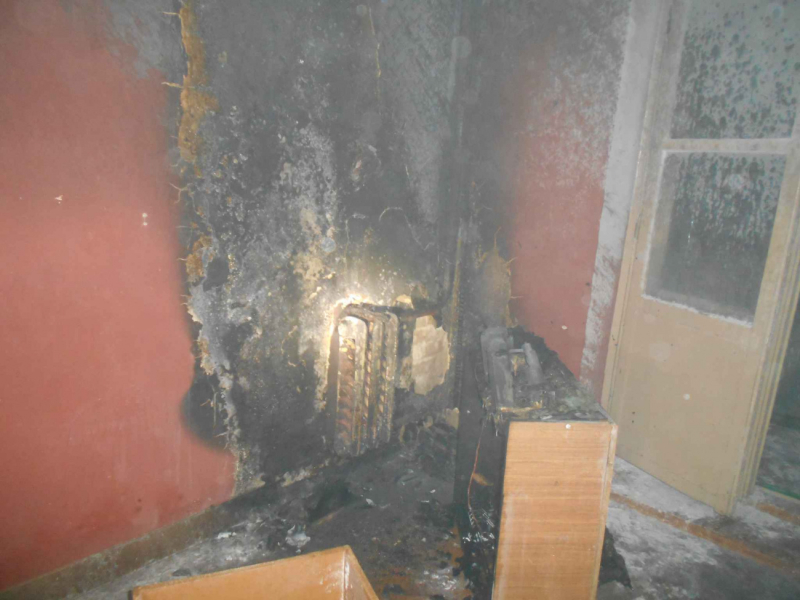 В Бобруйске горело общежитие.