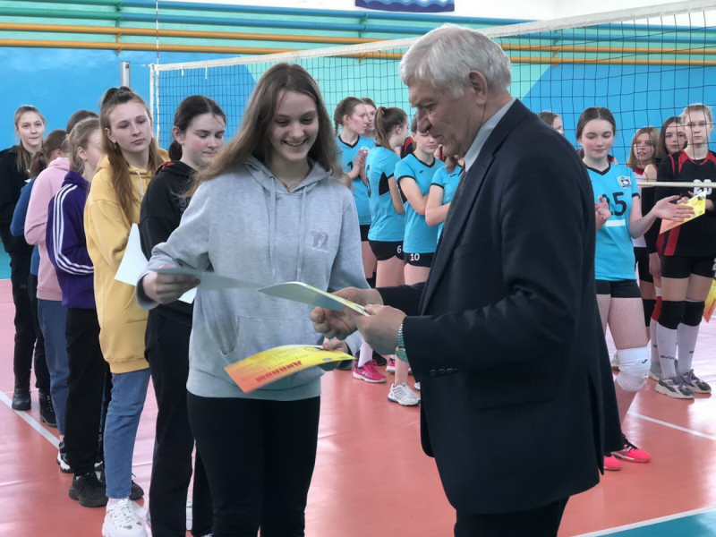 Бобруйская команда заняла первое место на первенстве Могилевской области по волейболу среди девушек
