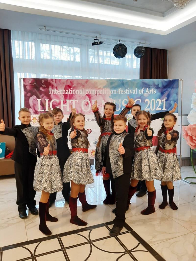Бобруйская эстрадная студия «Росы» стала лауреатом Международного конкурса «Музыки свет»