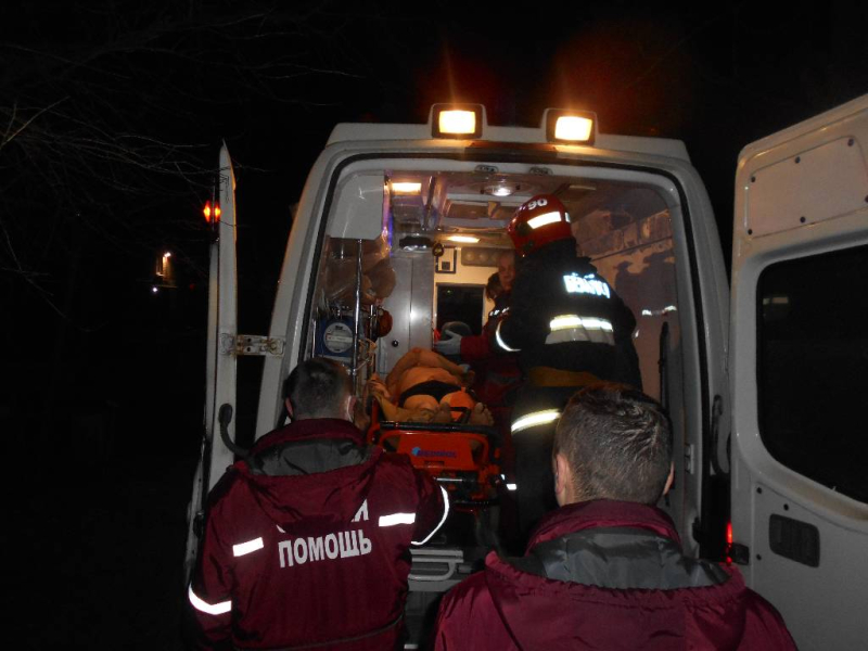 В Бобруйске после пожара госпитализировали мужчину