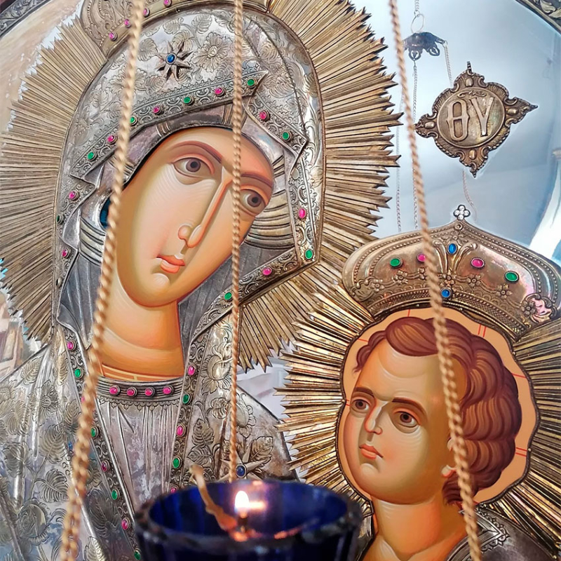В престольный праздник храма иконы «Cкоропослушница» женского монастыря Бобруйска состоялось торжественное богослужение