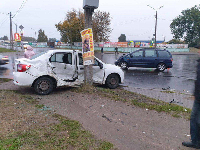 В Бобруйске в результате ДТП пострадал пассажир