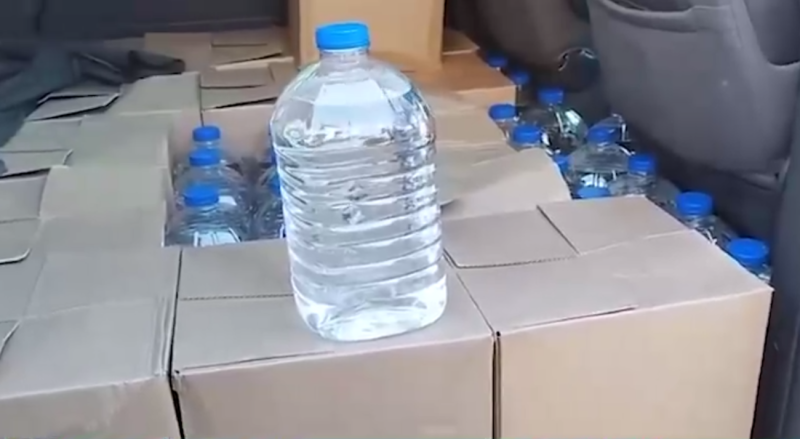 Бобруйчанин незаконно перевозил более 500 литров спирта