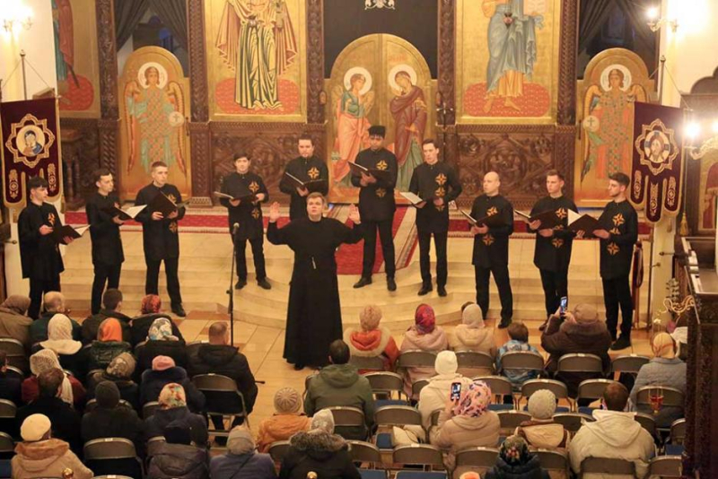 Мужской хор «Всехсвятский» выступил в Бобруйске