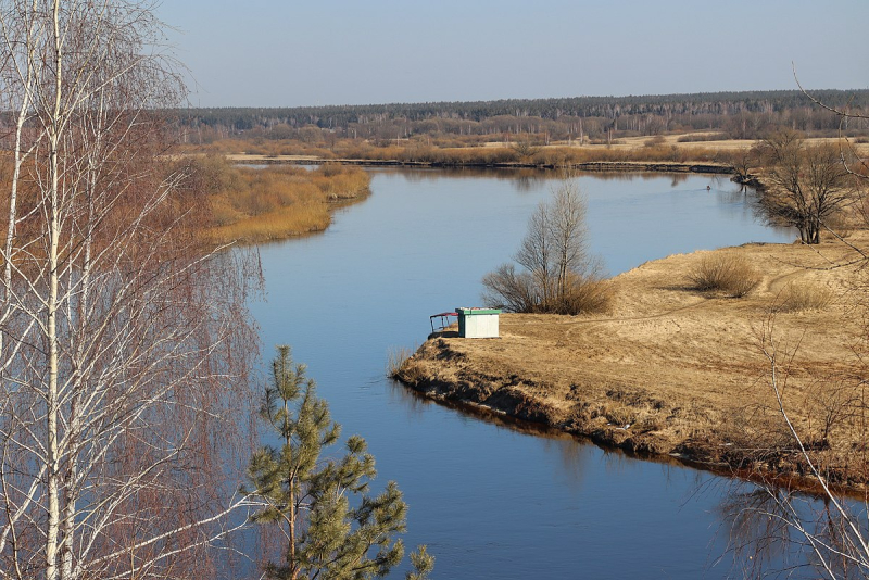 Уровень воды на Березине у Бобруйска достигнет опасной отметки. Объявлено штормовое предупреждение