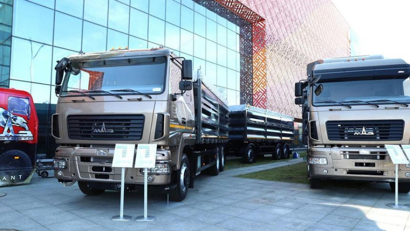Китайские бренды вытесняют МАЗ на российском рынке грузовиков
