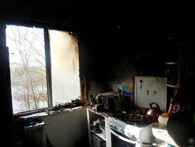 На пожаре в Бобруйске погибла 73-летняя пенсионерка