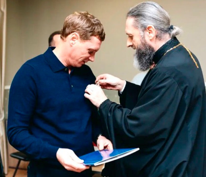 Директор бобруйского центра «Покрова» награжден медалью святителя Кирилла Туровского