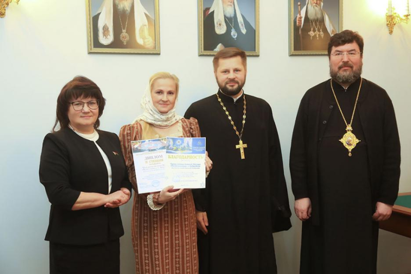В Бобруйском епархиальном управлении состоялось подведение итогов Рождественских мероприятий