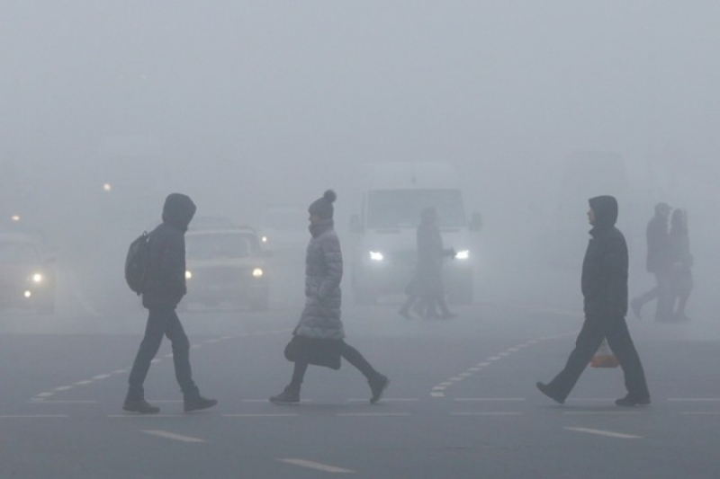 Оранжевый уровень опасности из-за тумана объявлен в Беларуси на 13 февраля