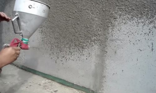Использование бетона при реализации внутренних отделочных работ