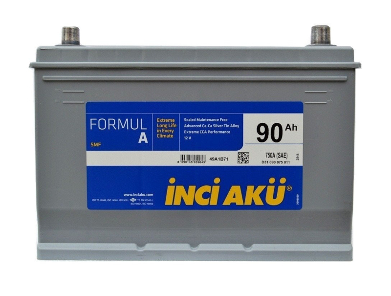 Автомобильные аккумуляторы Inci-Aku Formula A – надежность для авто
