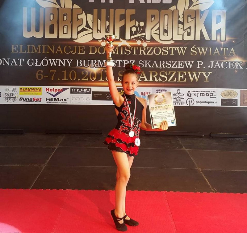 Юная бобруйчанка Ульяна Самак восхитила чемпионку мира по аэробному фитнессу
