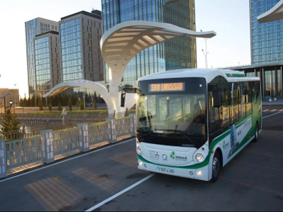 В Казахстане показали первый электроавтобус за 200 тысяч долларов