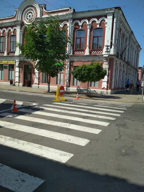 Перекрыты улицы в районе пл. Победы