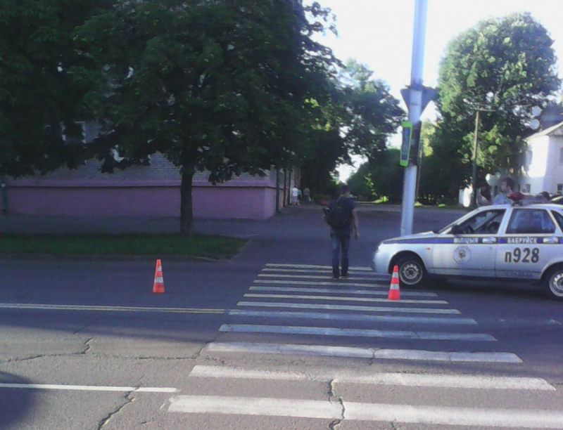 8 августа в Бобруйске был тяжело травмирован пешеход