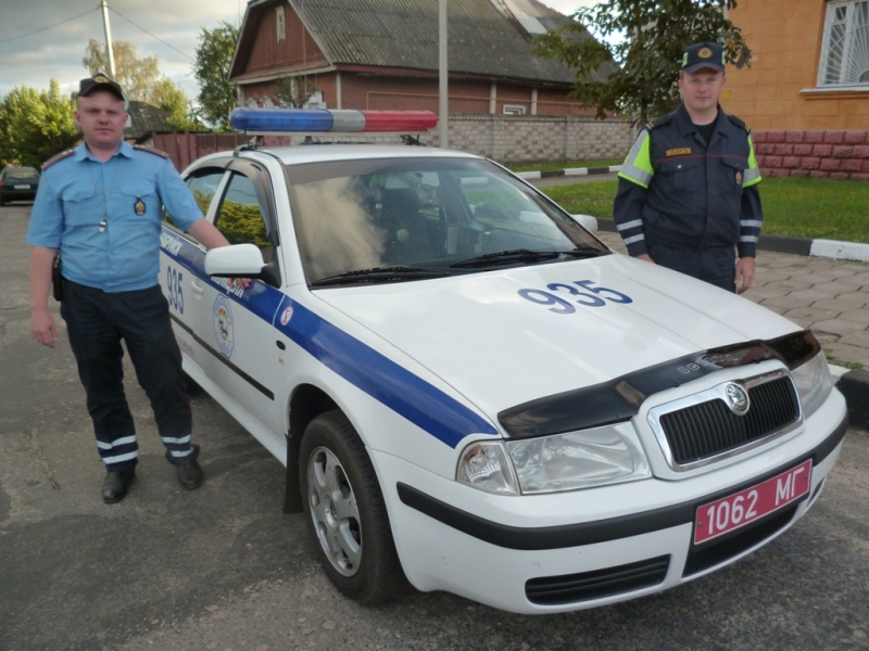 Инспекторы ГАИ Бобруйска оперативно задержали хулигана