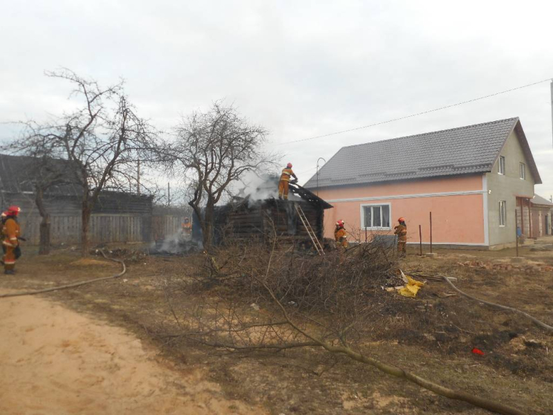 Пожар на улице Кирова