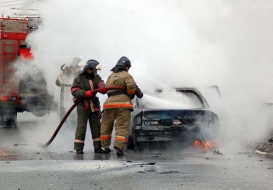 «Азбука безопасности» — пожар в автомобиле