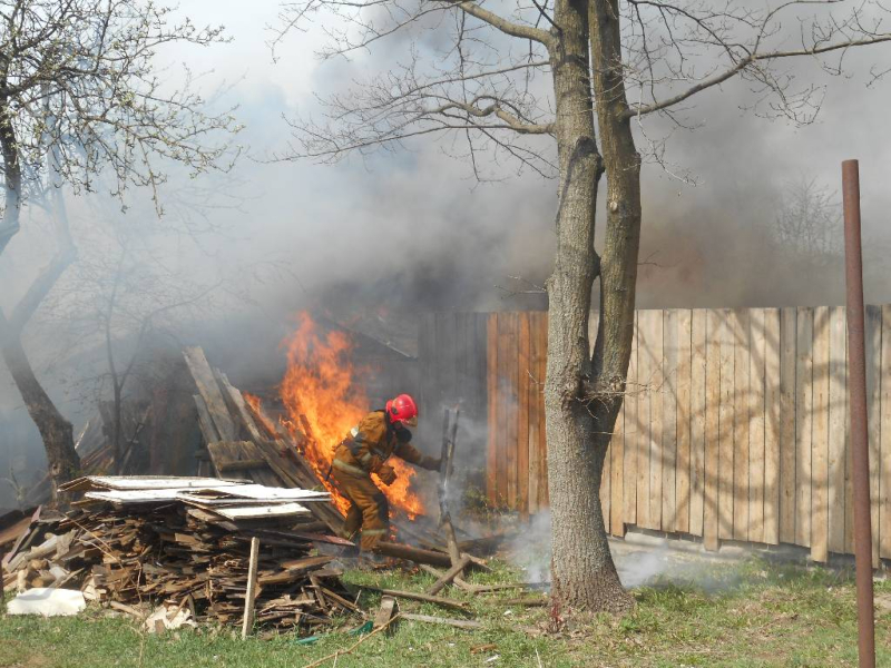 За период с 22 по 27 апреля 2015 года  произошло три пожара