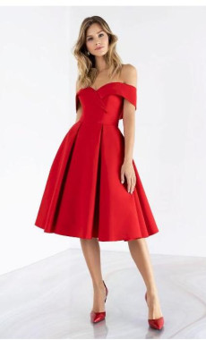 Красное платье на выпускной 44 размер