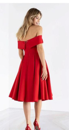 Красное платье на выпускной 44 размер