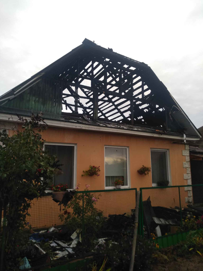 В Бобруйске ликвидировали пожар на переулке Зеленом