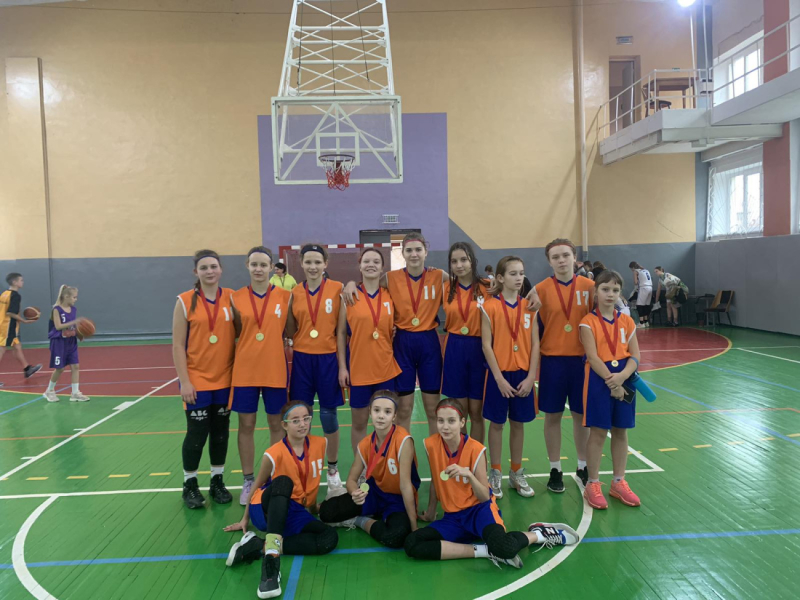 Команда девушек учреждения «Бобруйск-1» заняла первое место в 2 туре XX Чемпионата «Славянской баскетбольной лиги»