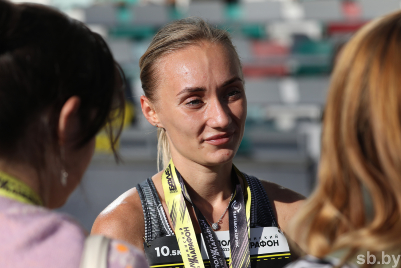 Бобруйчанка Татьяна Шабанова – победительница Минского полумарафона 2023