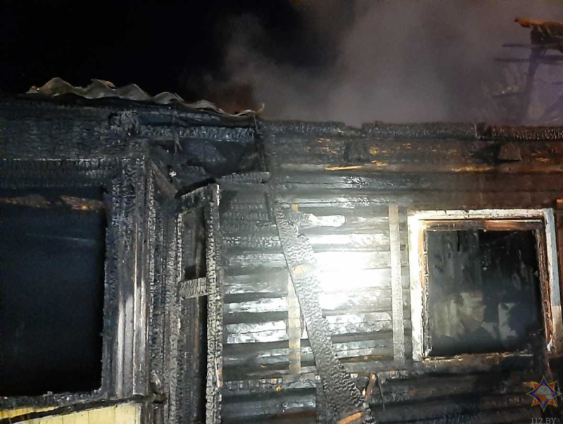 Три человека погибли на пожаре ночью в Бобруйске