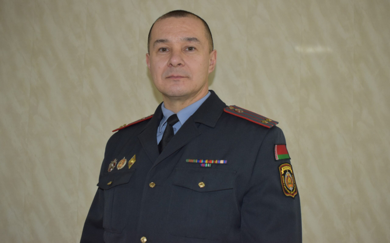 Назначен новый начальник ОВД Бобруйского райисполкома