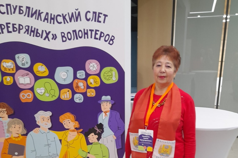 Представительница Бобруйского района приняла участие во II-м республиканском слете «серебряных» волонтеров»