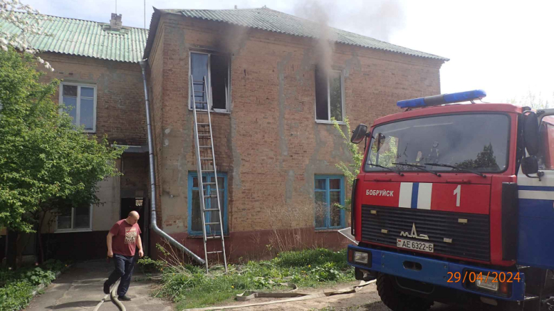 В Бобруйске из-за неисправного холодильника загорелась квартира