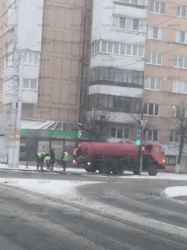 Аварийная ситуация на Минской
