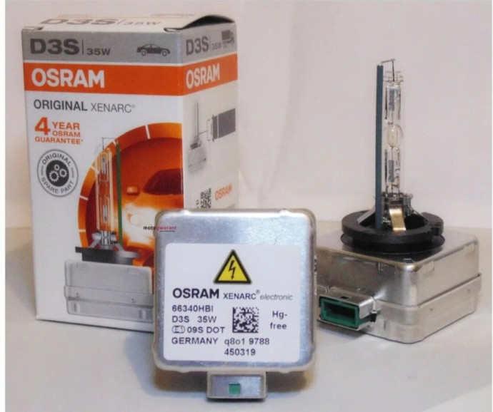 Лампы ксенон D3S 35W OSRAM