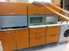 Кухню MDF 2.0 Оранж Металлик (с Мойкой Краном и др)