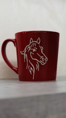 Кружечки подарочные инкрустированыые стразами