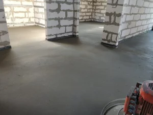 Полусухая стяжка пола
