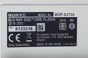Blu-ray-плеер Sony BDP-S3700