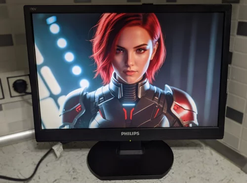 Монитор Philips широкоформатный