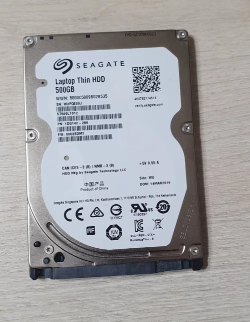 Жесткий диск 500Гб Windows 10