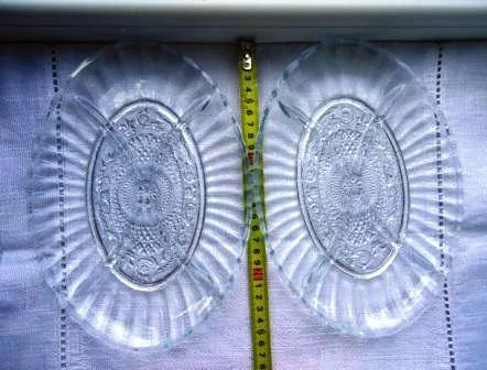 Менажница Pasabahce 2шт. стекло 26х18см, новые