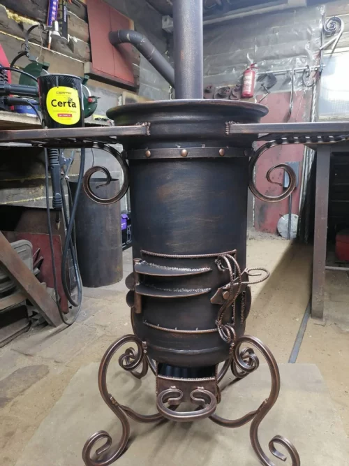 Печь под казан