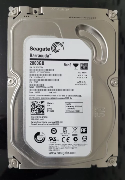 Жесткий диск HDD 2000 ГБ