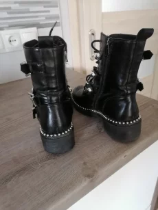 Полусапожки кожаные