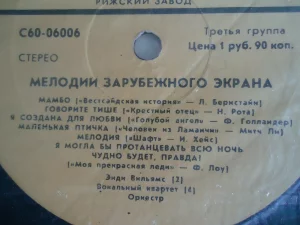 Виниловые пластинки