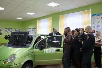 «Автоледи в погонах» состязались в Бобруйском ДОСААФ