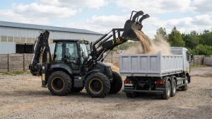 Аренда экскаватора погрузчика. С Машинистом и Доставкой