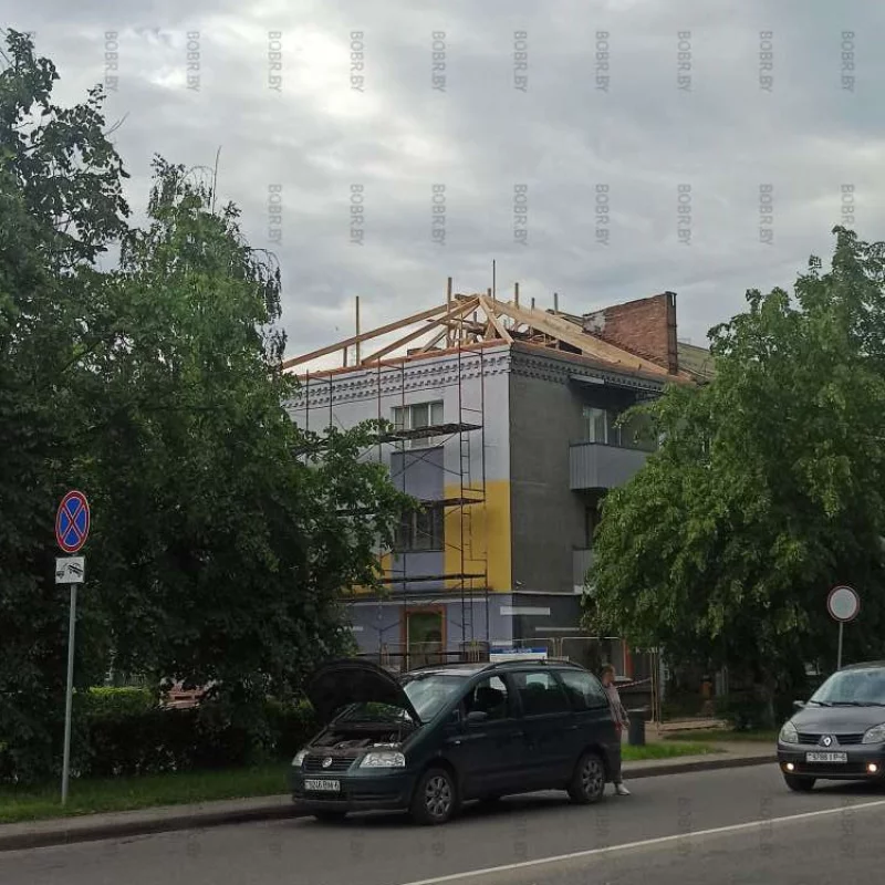 Новая крыша всегда лучше старой:)